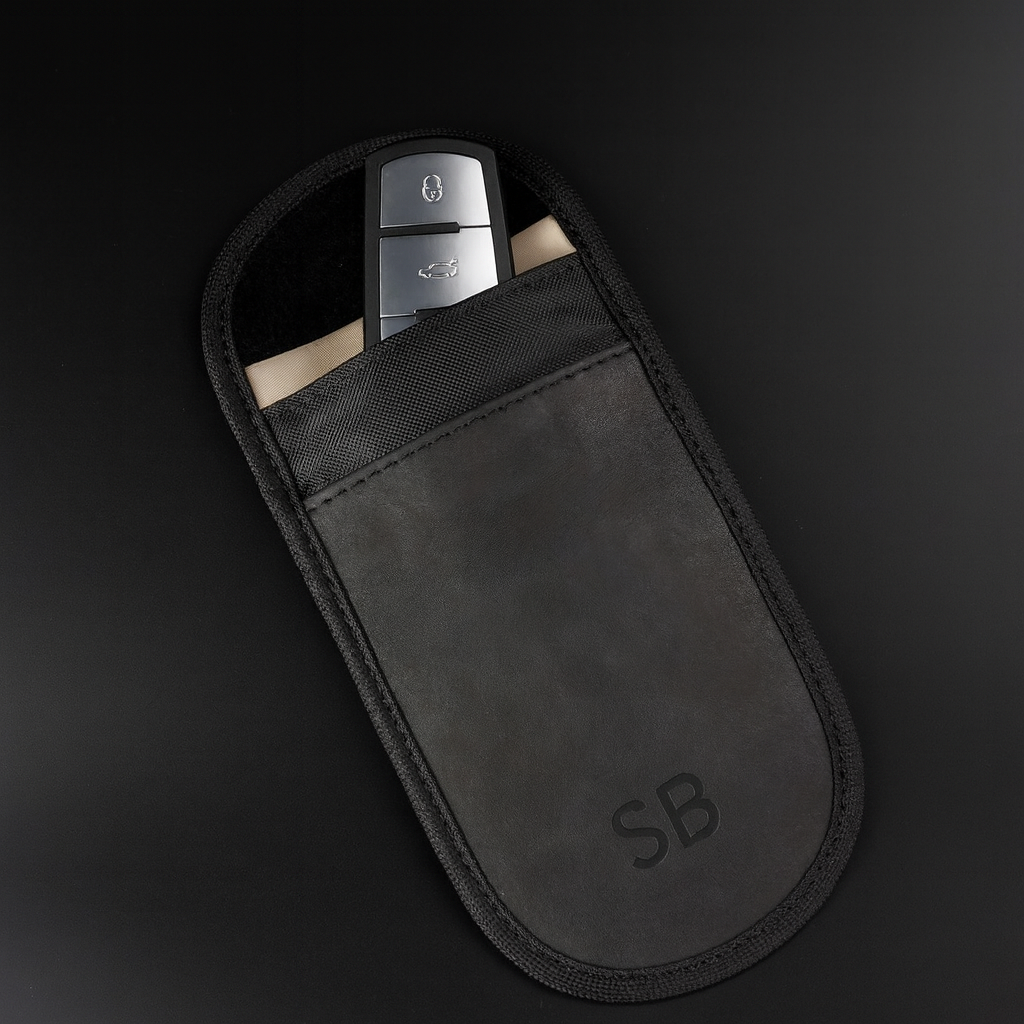 Signal Blox - Black Saffiano + RFID Protective Cases