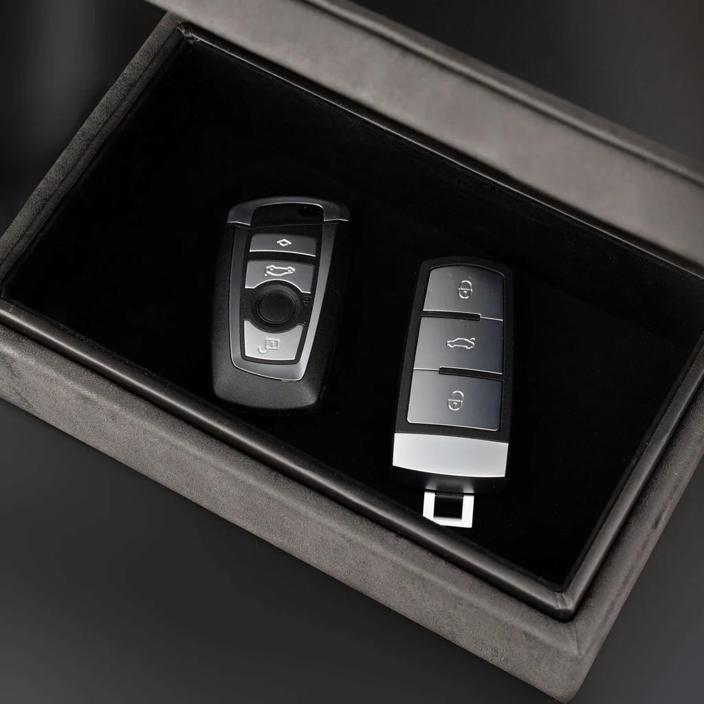 Signal Blox - Black Saffiano + RFID Protective Cases