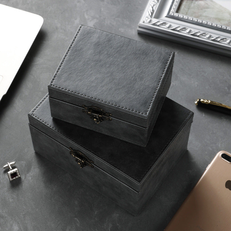 Faraday Box - Black Saffiano